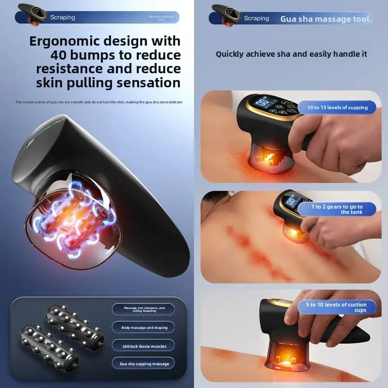 Intelligent Vacuum Breathing Cupping Instrument Cupping Instrument Electric Meridian Instrument