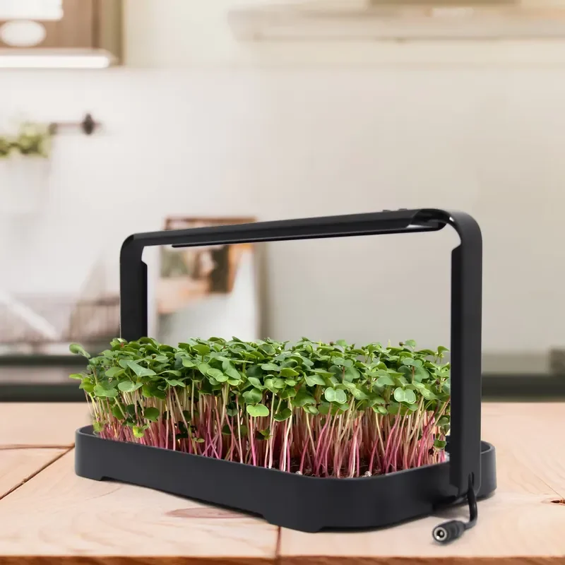 Wholesale Indoor 16W Seed Starter Led Full Spectrum Intelligent Hydroponic Planter Microgreens Growing Kits 3-Year Warranty