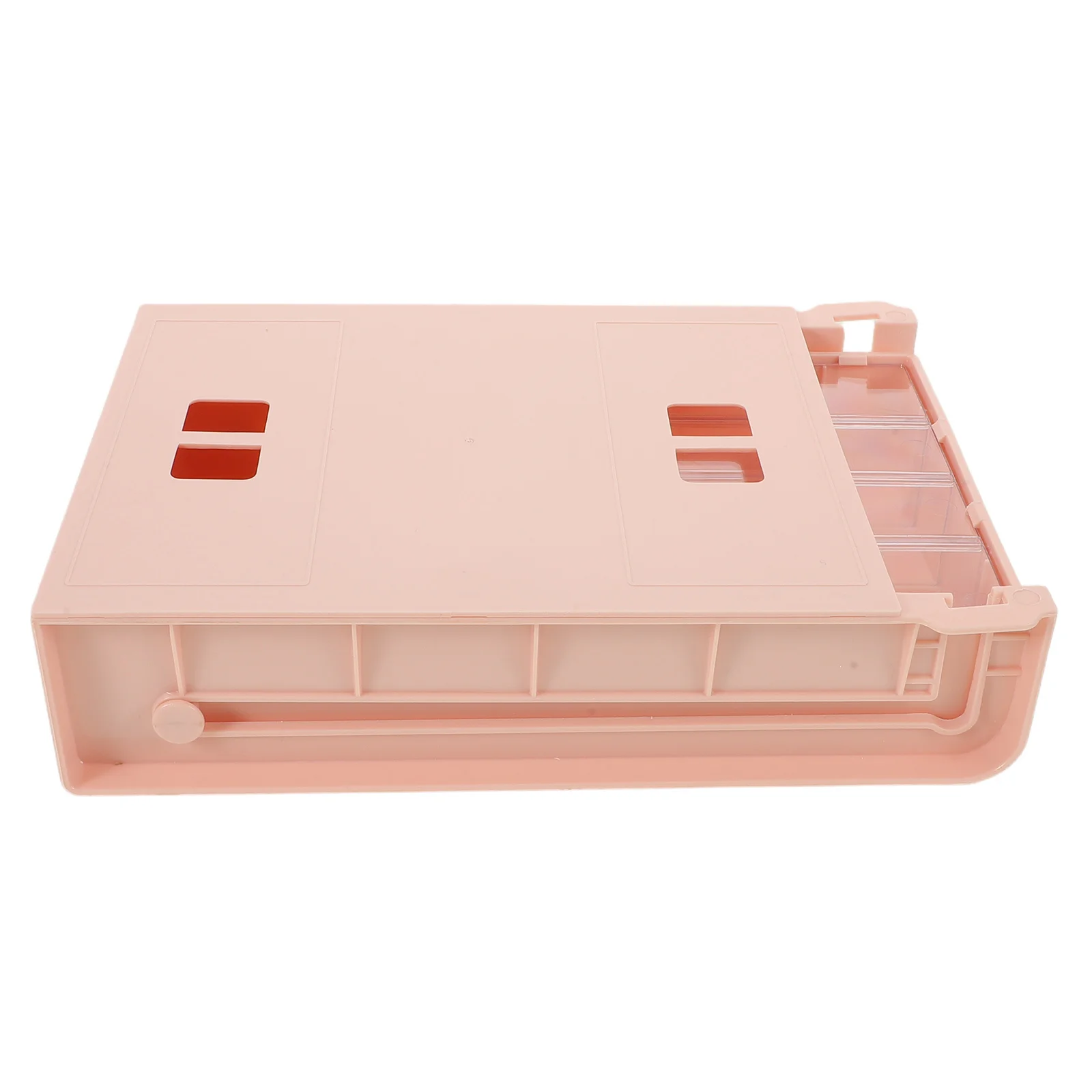 

Nail Tool Organizer 3-Tier Under Desk Drawer Storage For Manicure Tools Hidden Drawer Attachment For Salon Office Home -