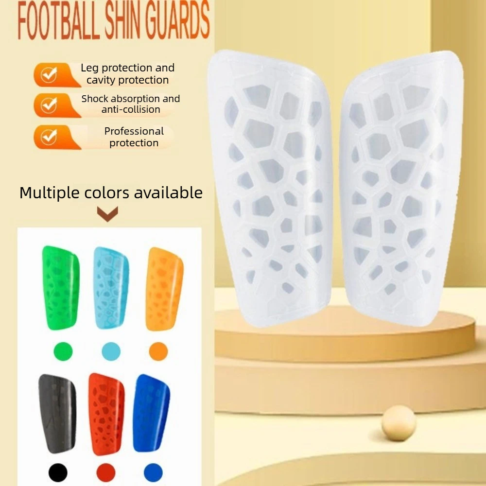 New Arrival Lightweight Elastic Football Leg Protector Board for Adults Outdoor Sports Professional Equipment Honeycomb Design