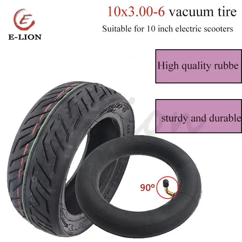 

Высокопроизводительный электрический скутер с бескамерной шиной 10x3,00-6 для Kugoo M4 Pro, 10-дюймовая городская вакуумная шина 10x3 дюйма