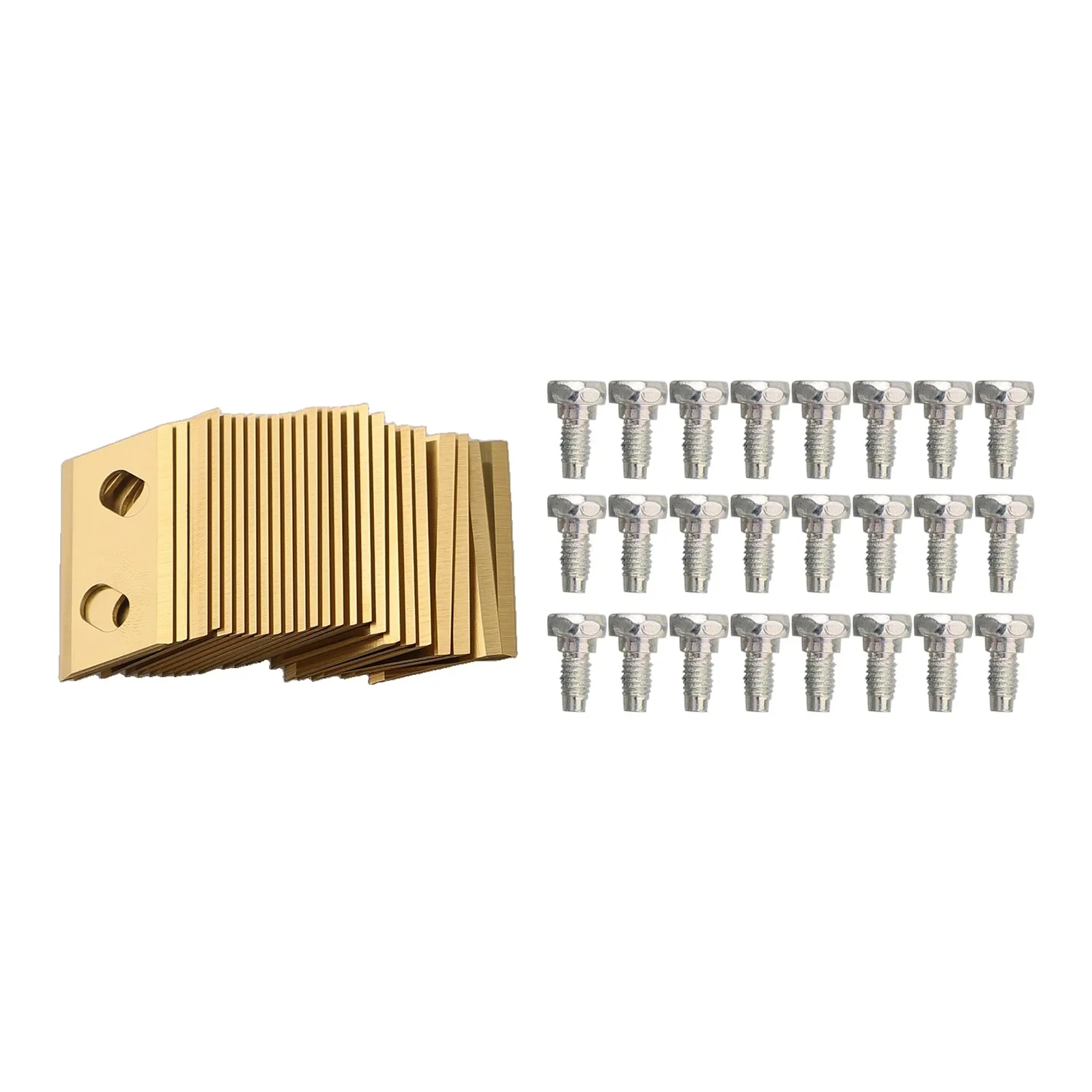 Lâminas de Substituição do Cortador de Relva 32×18.6×0.9 mm para Roomow rk Robot Acessórios para Ferramentas Eléctricas 24 Pcs