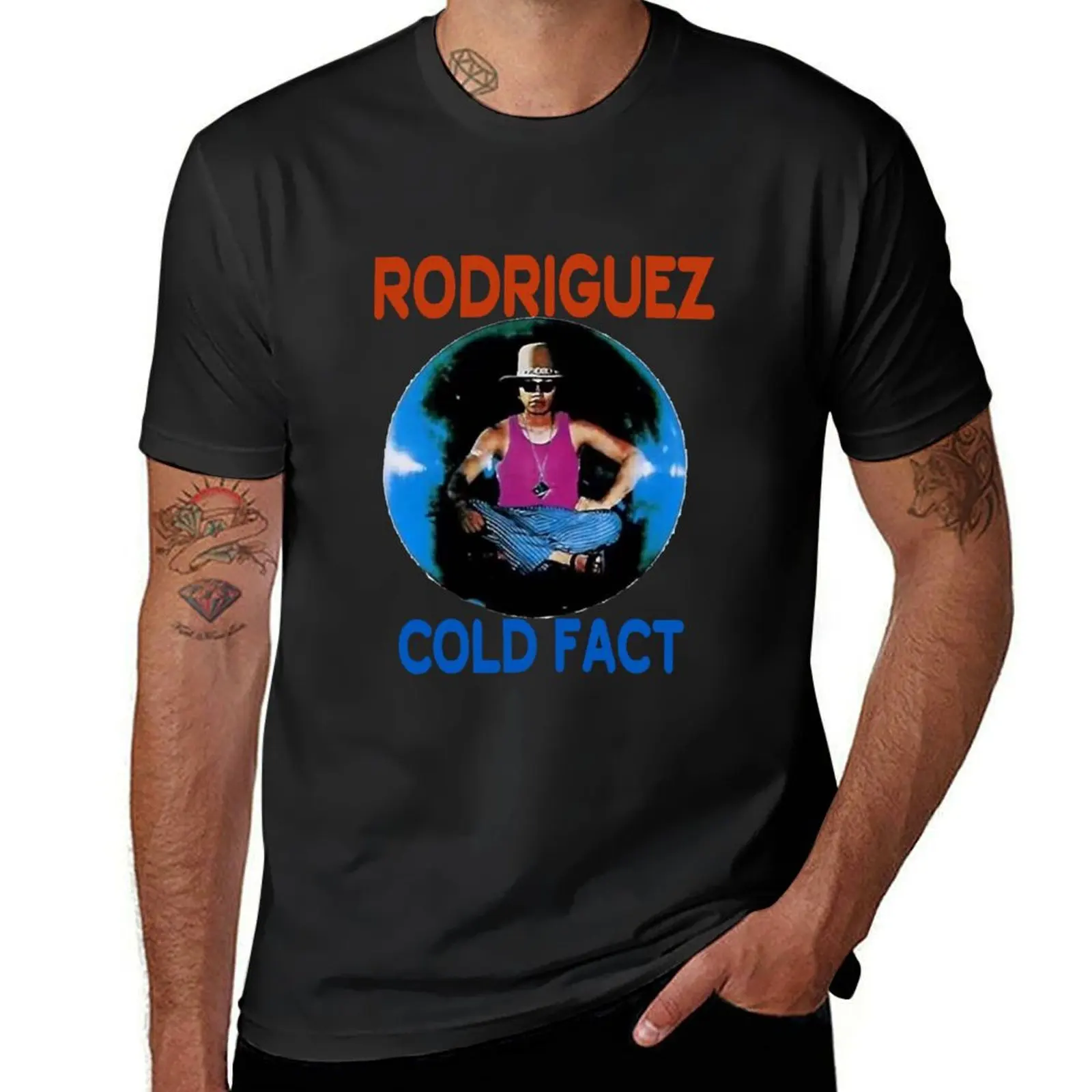 Sixto Rodriguez Cold Fact T-Shirt summer tops quick-drying summer top mens clothing