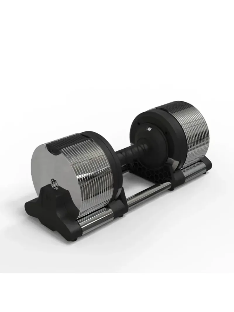 Advanced Technology Stainless Steel 1kg Increment Adjustable Weights Dumbbell