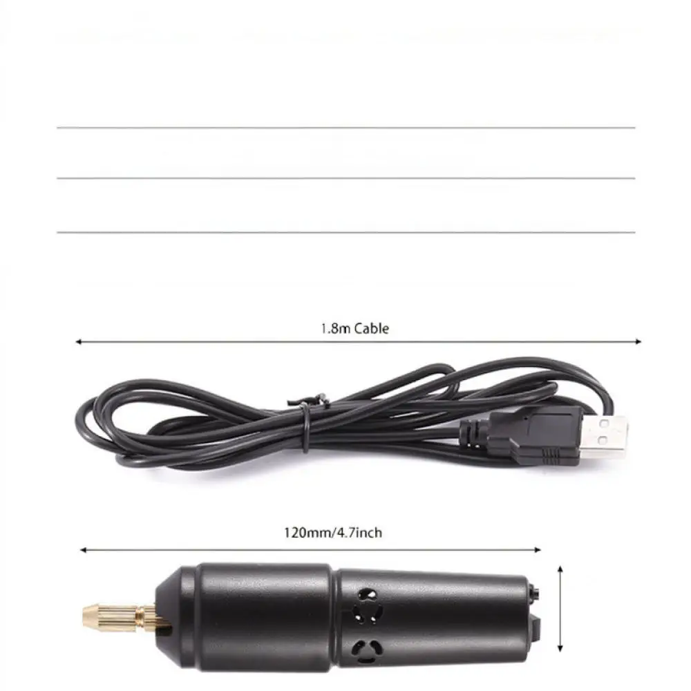Handy Mini Electric Drill For For HIAIM USB Rotary Tool Set Precision Grinder Machine For Resin Jewelry Drilling Crafts
