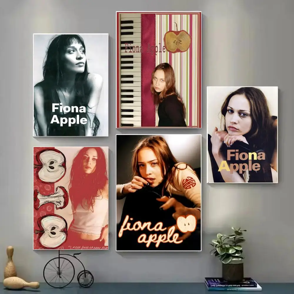 Singer F-Fiona Apple Poster Poster Art With Prints Home Bedroom Living Room Decoration Gift