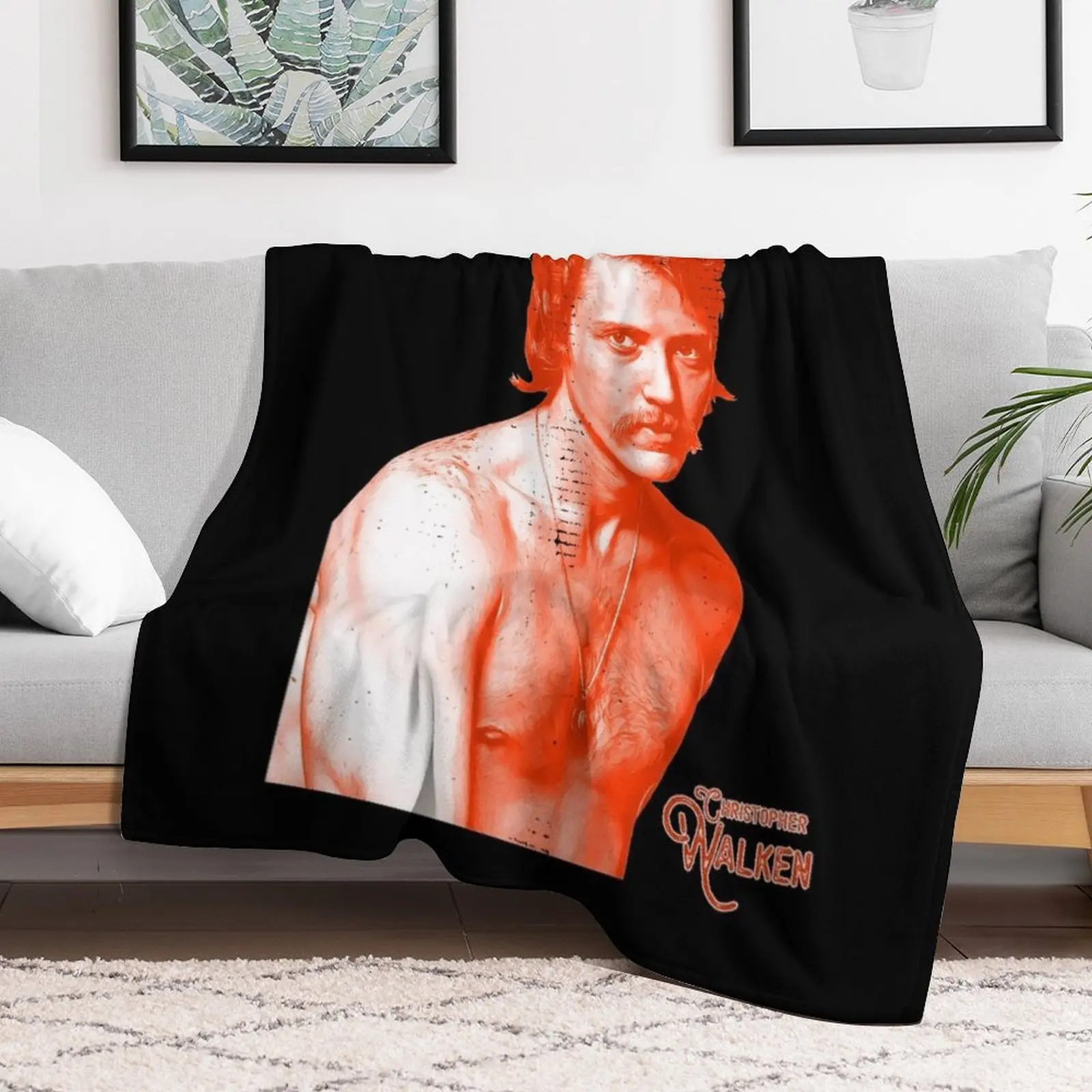 Needed Gifts Christopher Walken Cute Graphic Gift Throw Blanket Stuffeds manga Blankets