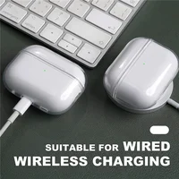 Étui transparent en TPU souple pour écouteurs avec cordon pour Airpods Pro 2 3 2e génération Air Pods 5 4 1 3e génération 2026, accessoires de protection 6