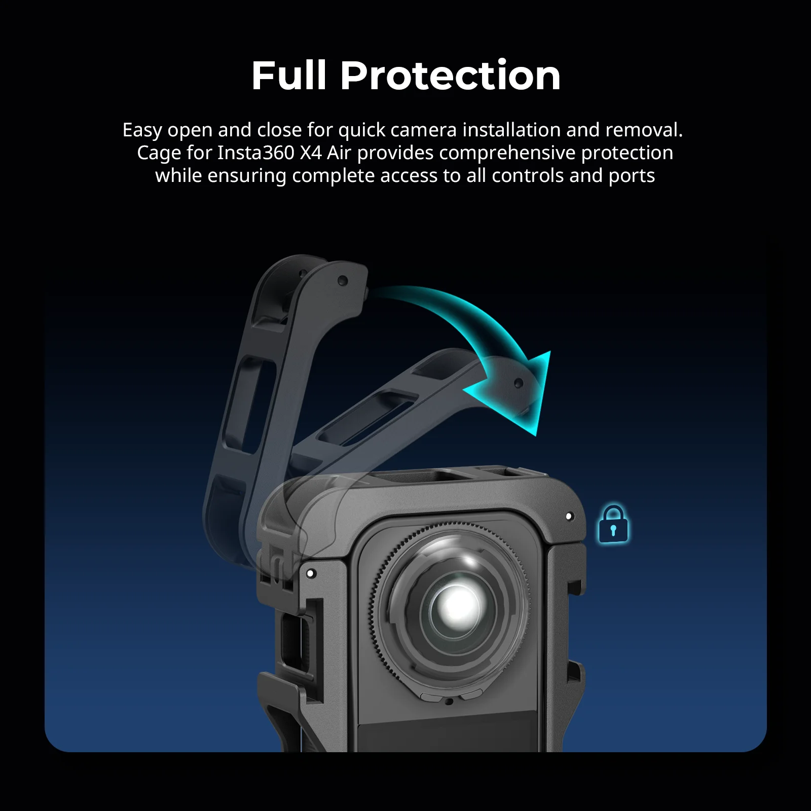SmallRig X4 Air Action Camera  - огляд і ціна Insta360 Camera X4