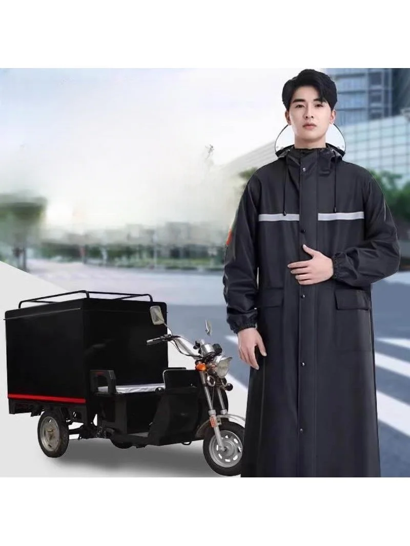 

Удлиненный утолщенный дождевик для взрослых, дышащий, для защиты от дождя, полноразмерный, специально для...