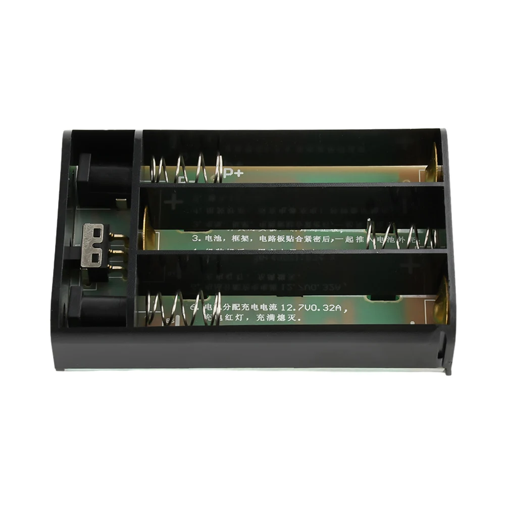 DC 12V 3x 18650 Lithium-Akku, lötfreie UPS DIY Powerbank-Box für Router, Handy, Tablet, Modem, CCTV-Kamera, ohne Akku – Detail 16