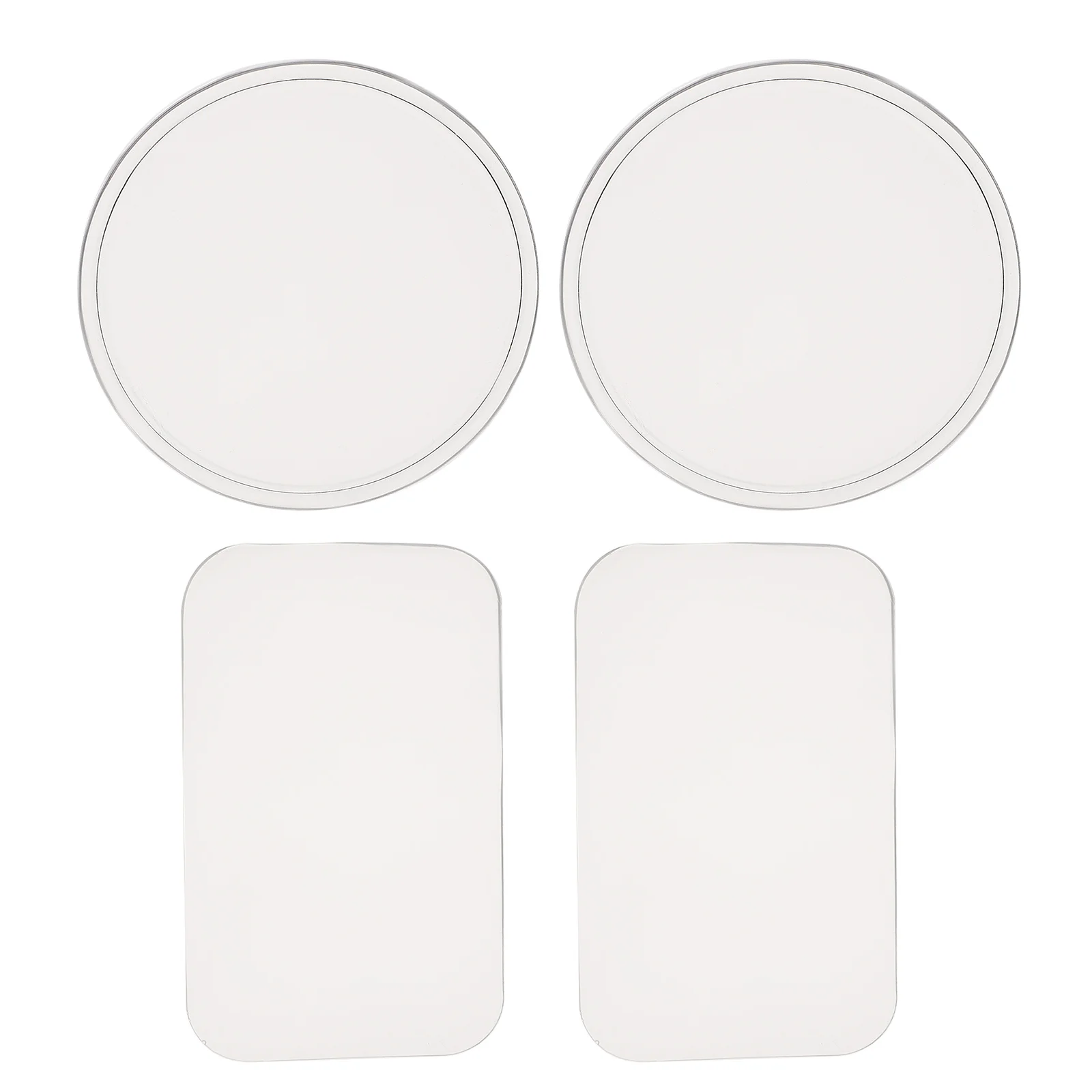 4-teilige Werkzeuge für falsche Wimpern, Mehrzweck-Wimpernverlängerung, Acrylpalette zum einfachen Wimperngreifen und Fächerherstellungsverfahren