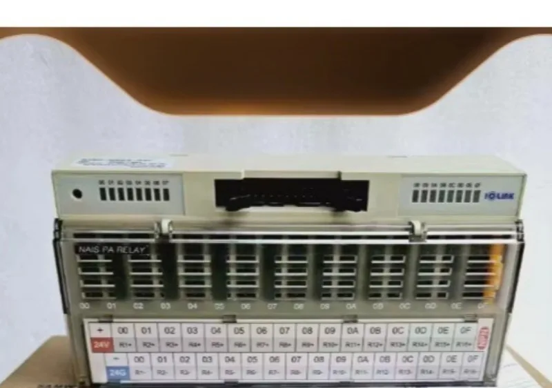 R16C-NS5A-34P 16-Channel Terminal Relay Block Module 24VDC NPN for PLC Control