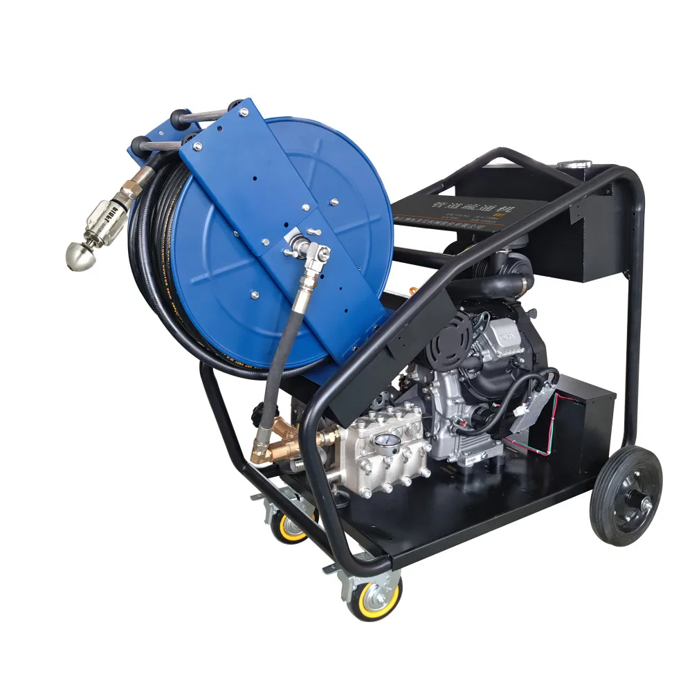 2175Psi 150Bar 72Lpm Germany High Pressure Cleaner With Germany Pump For Pipe Cleaning
