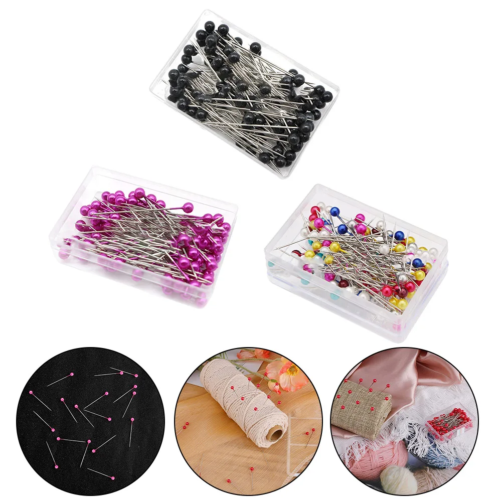 High Quality Pearlescent Needle Candy Color Clothing Positioning Bead Needle Suitable for Sewing and Crafting Projects