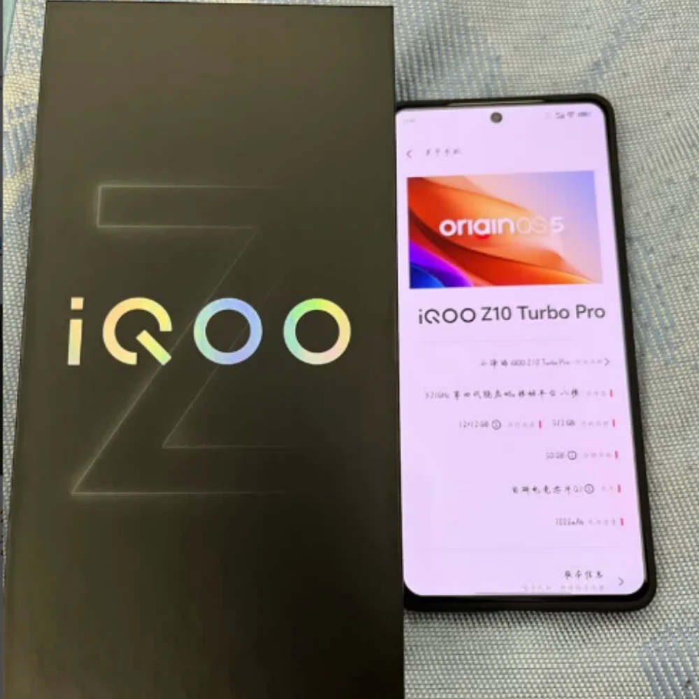 中国版 VIVO IQOO Z10 Turbo Pro 7000mAh 120W SuperVOOC 50MP OIS OTA