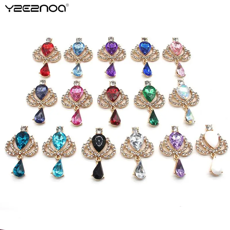 

Акриловая подвеска в форме короны, украшение для костюма «сделай сам», винный бокал, Женская Брошь, аксессуары из искусственной кожи, металлический подарок, золото