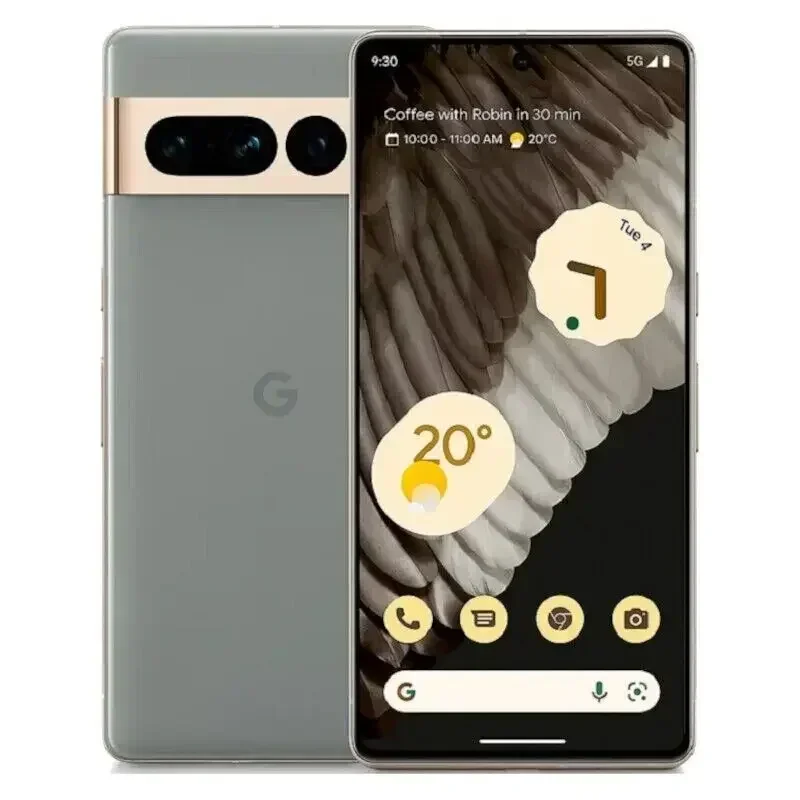 هاتف Google Pixel 7 Pro 5G الذكي بشاشة 6.7 بوصة وذاكرة وصول عشوائي 12 جيجابايت وذاكرة قراءة فقط 128/256 جيجابايت وذاكرة قراءة فقط NFC ثماني النواة Google Tensor G2 هاتف محمول أصلي غير مقفول