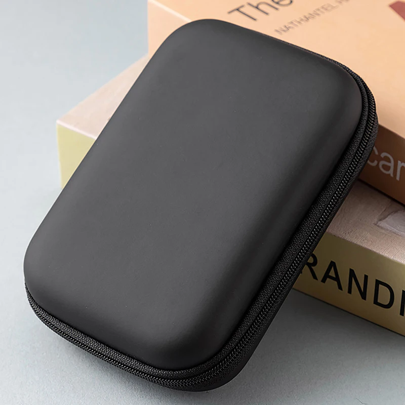 *New EVA Zipper Bag Hard Drive Protect Bag HDD SSD USB Cable Charger Protect Bag For 2.5 Hard Drive Power Bank USB Cable Charger