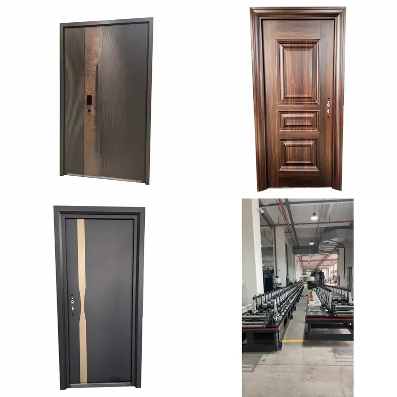 Deep Customization House Doors Modern Exterior Doors for Houses Gates
