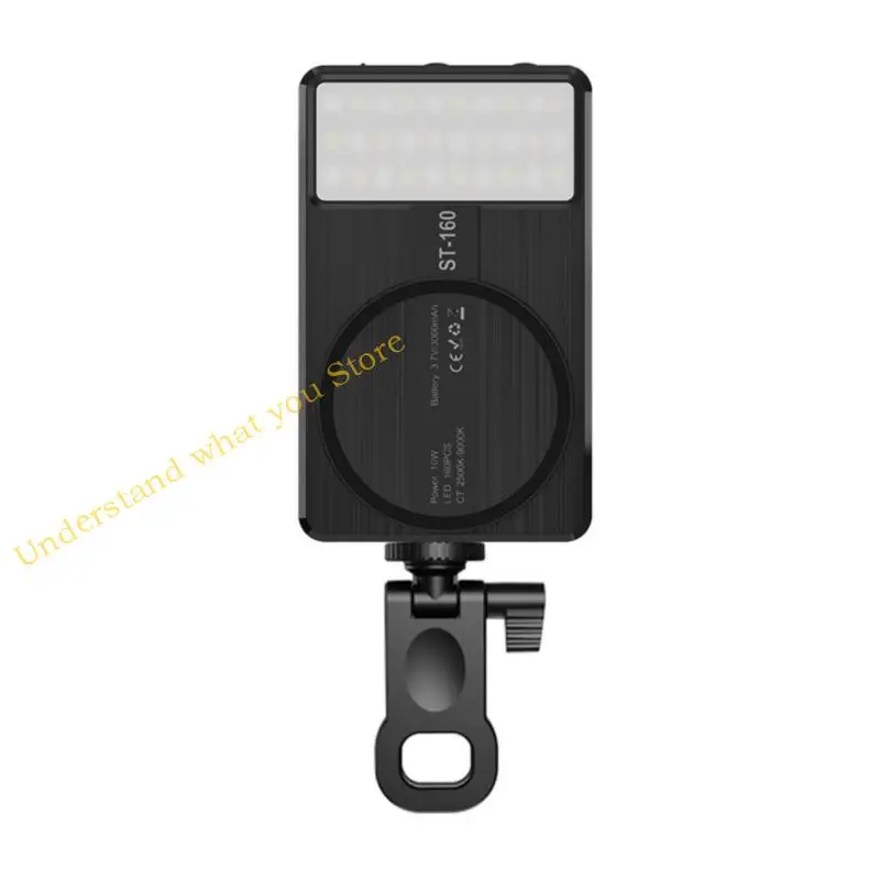 

J60A Профессиональный привлекательный светильник-кольцо для телефона со 160 светодиодными бусинами, 3 цветовых температуры, свет