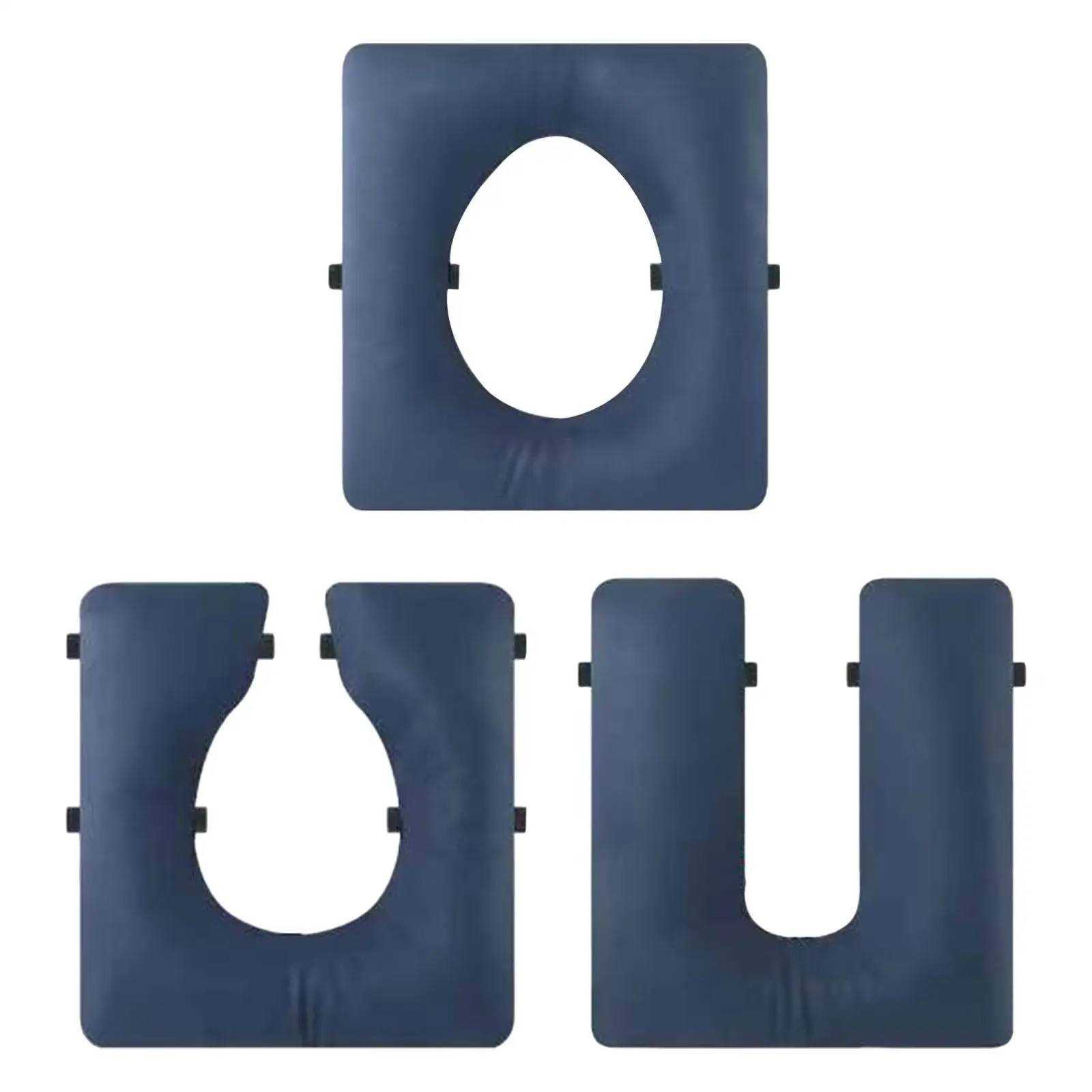 

Commode Chair Cushion Disabled Portable Seat Pad Cover Enhanced Comfort Elevated Toilet Seat Cushion Universal Fit Household