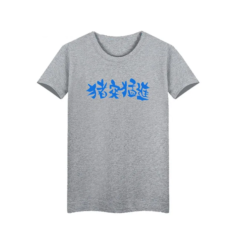 Camisetas de Anime Hashibira Inosuke para hombre y mujer, camisa de moda Unisex con estampado de verano