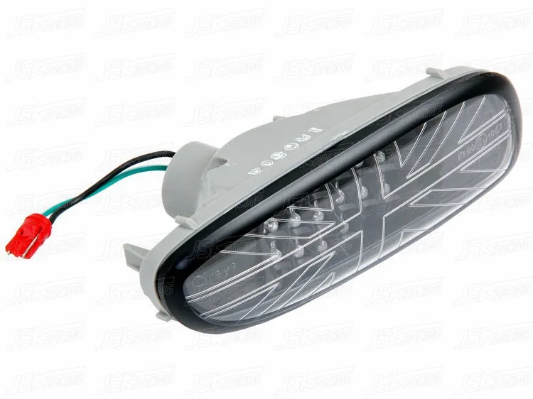 Rotes Licht der hinteren Stoßstange im JCW-Stil für 2014-2017 BMW Mini Cooper R56 R57 R58