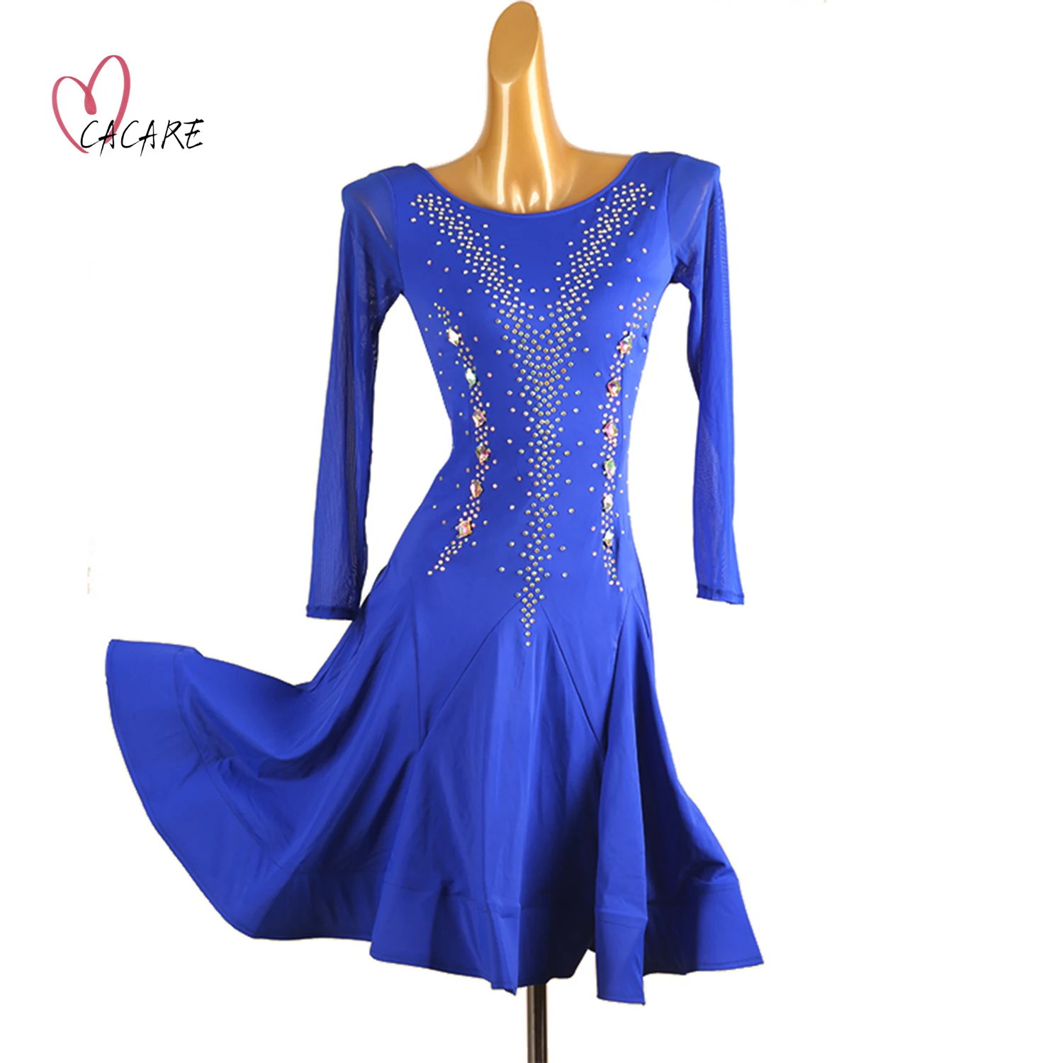 

Latin Dance Dress Competition Female Clothing Dance Wear Samba Latin American Woman Dress Stage Costume 1525 Customize