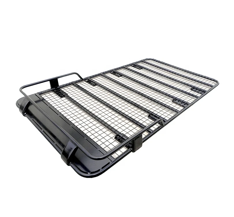 

Plain Cago Carrier Universal Roof Rack for LC76 LC80 Patrol Y60 Y61 Pajero V31 Roof Rack 4x4