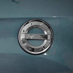 Accessories For 2013-2022 Mitsubishi ASX Chrome Fuel Filler Door Gas Tank Trim Cover Sticker Auto Parts