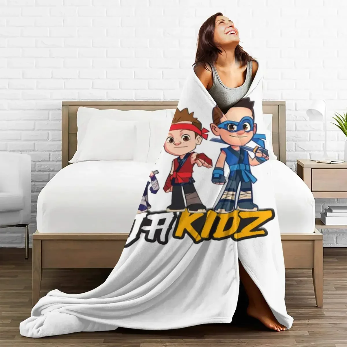 بطانية سفر نينجا للأطفال ، مفارش سرير تلفزيون ، فلانيل تلفزيون ، مفرش سرير ، أريكة ، كرسي ، أريكة ، غطاء سرير ، دافئ ، ناعم ، سفر #5