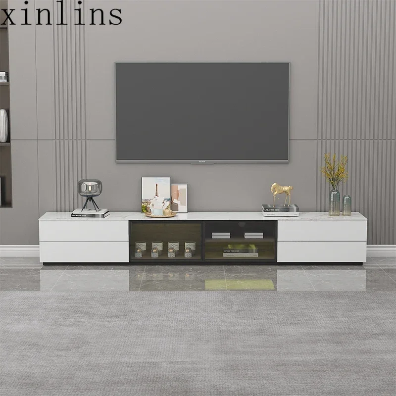 

Floor Creativity Tv Stands Modern Industrial White Drawers Tv Stand High End Organizer Suporte Para Tv Entrance Hall Furnitures
