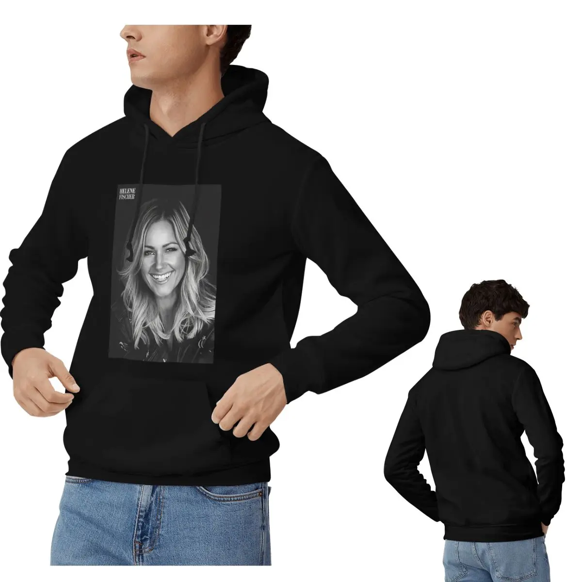 

Толстовки Helene Fische для мужчин и женщин, повседневные пуловеры, толстовки в стиле Харадзюку с длинными рукавами и капюшоном, осень-зима