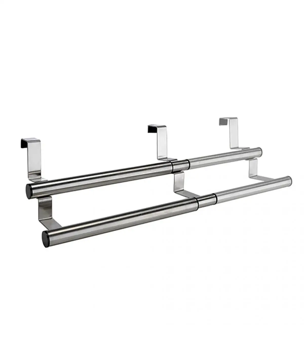 Towel rack HI silver extendable kitchen cloth hanger