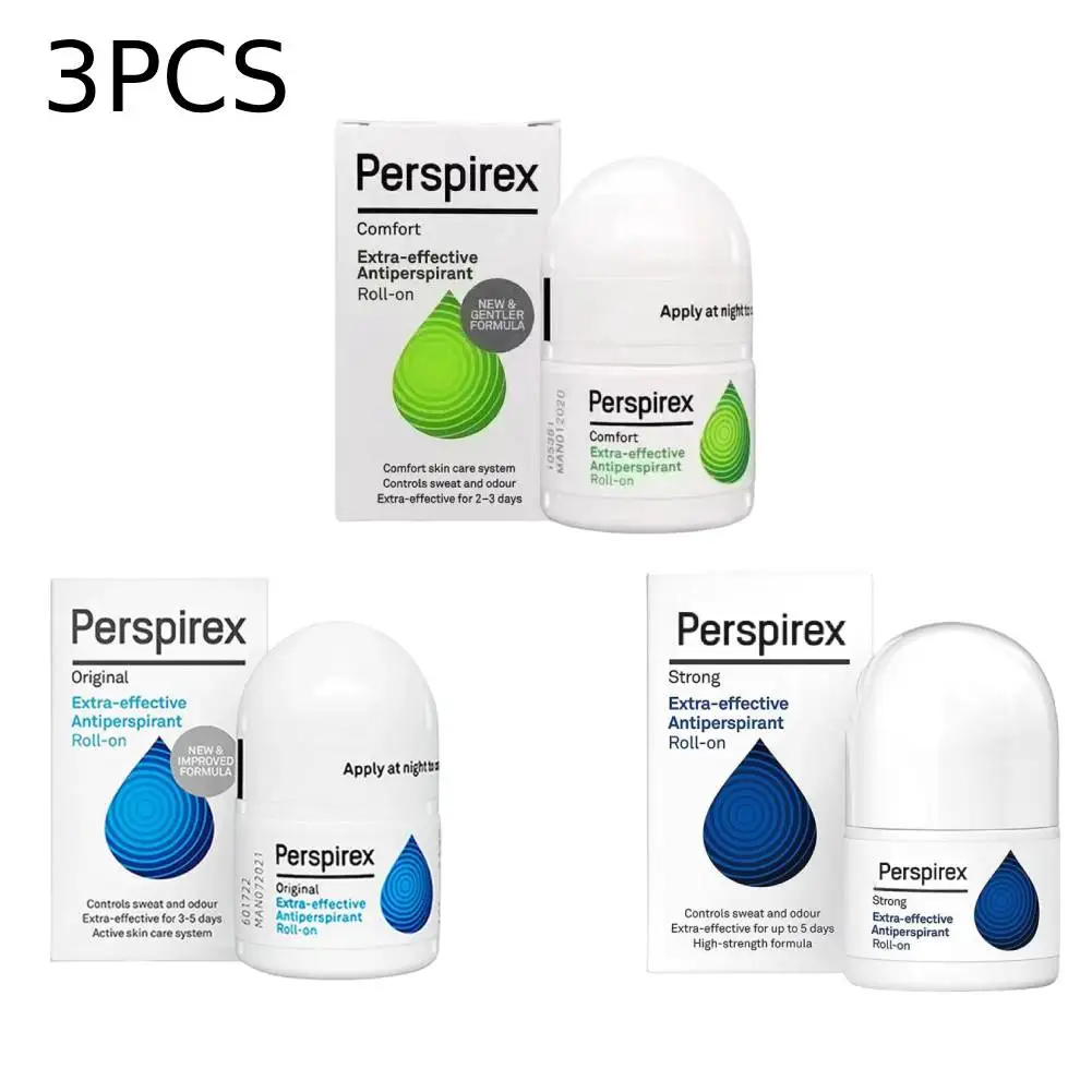 مجموعة مكونة من 3 قطع من مزيل العرق المضاد للتعرق المحسن - أزرق وأخضر وأزرق داكن ومزيل رائحة تحت الإبط وإزالة الروائح الكريهة #6