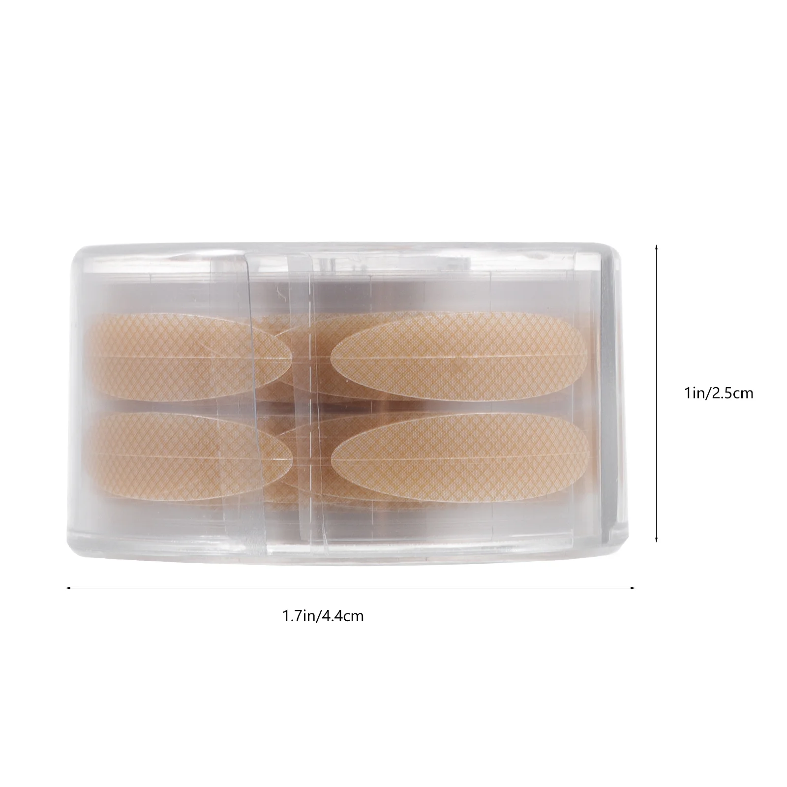 3 Rollen langlebiges Augenlid-Klebeband, natürliche doppelte Augenlid-Aufkleber, einfach zu verwenden für Augenschönheit, Augen-Make-up-Werkzeug, Make-up-Zubehör