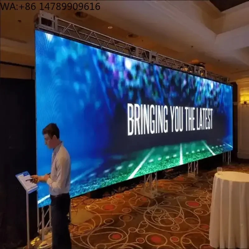 

P2.6/P2.9/P3.91 Indoor Rental Display In The Event ShowFully Customizable & Waterproof LED Display For Universal Use