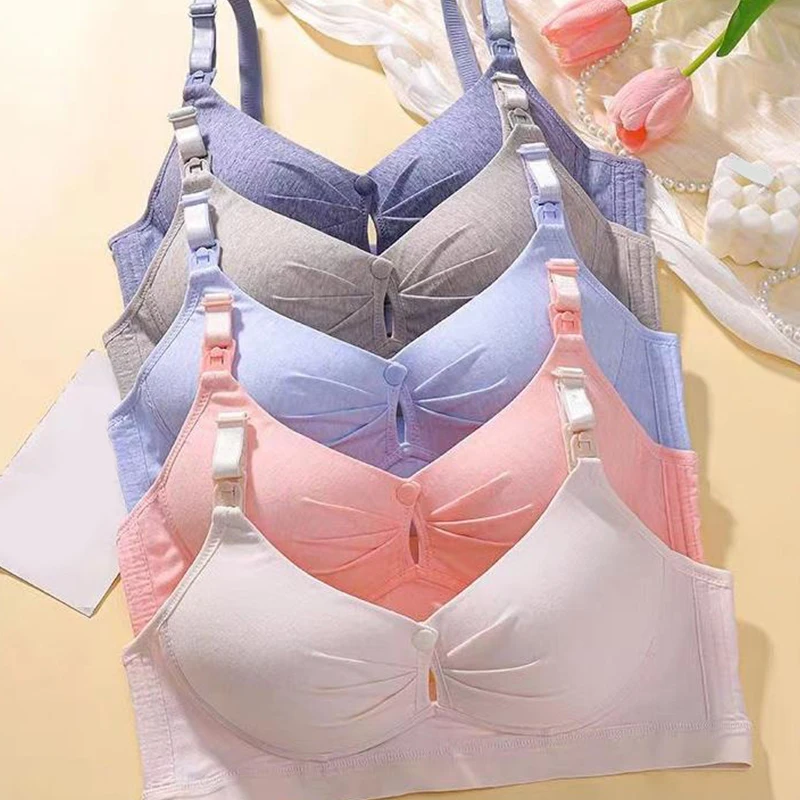 

Nursing Bras For Breastfeeding Ultra Comfort Maternity Bra Natural Shape Pregnancy Sleep Bralette