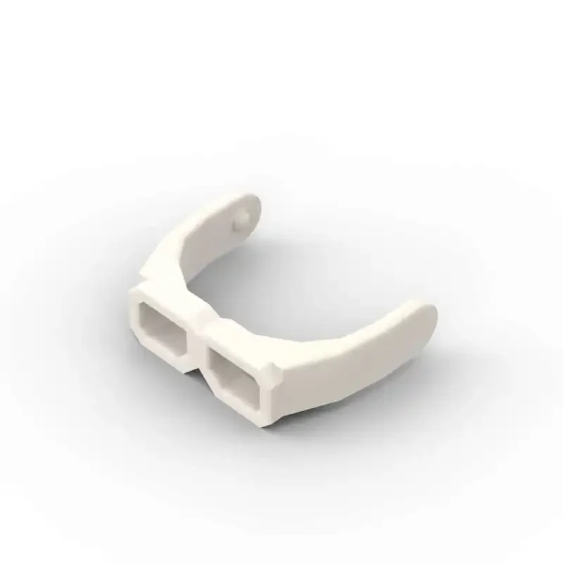 MOC 10 Uds gafas de visera 30170 Kit de bloques de construcción gafas compatibles ladrillos ensamblar partículas DIY juguetes niños regalos de cumpleaños