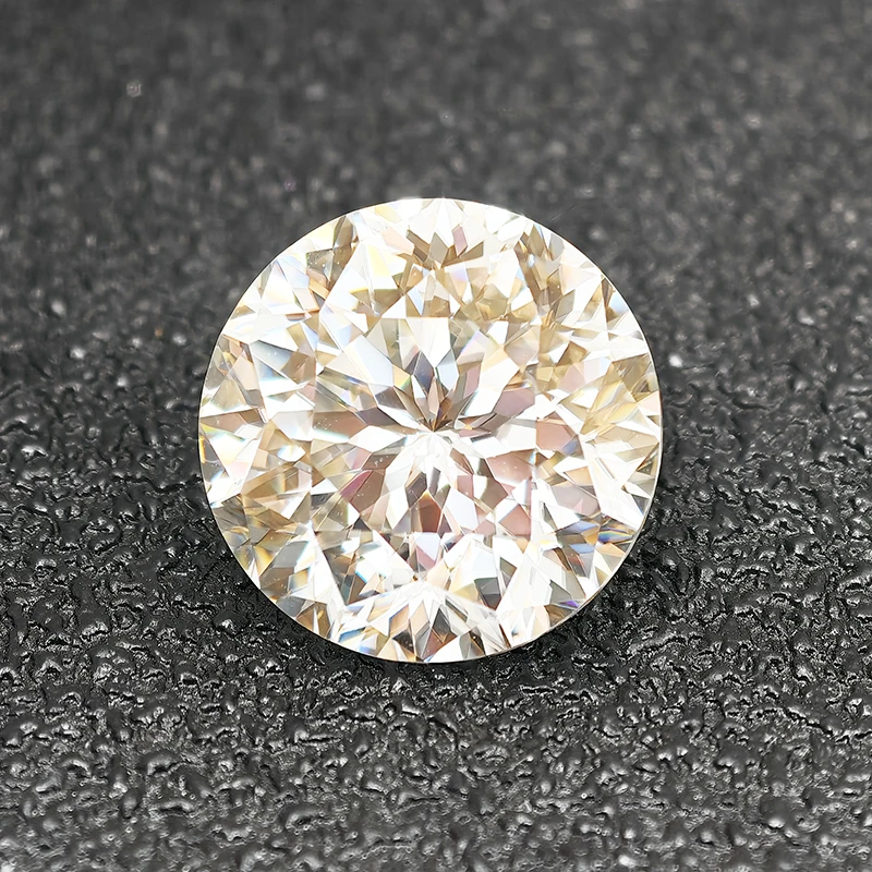 D Starlight Round Cut Moissanite Loose Stones 0.5-5.0ct D Color Lab Diamond Pass Tester with GRA Certificate for Jewelry Making
