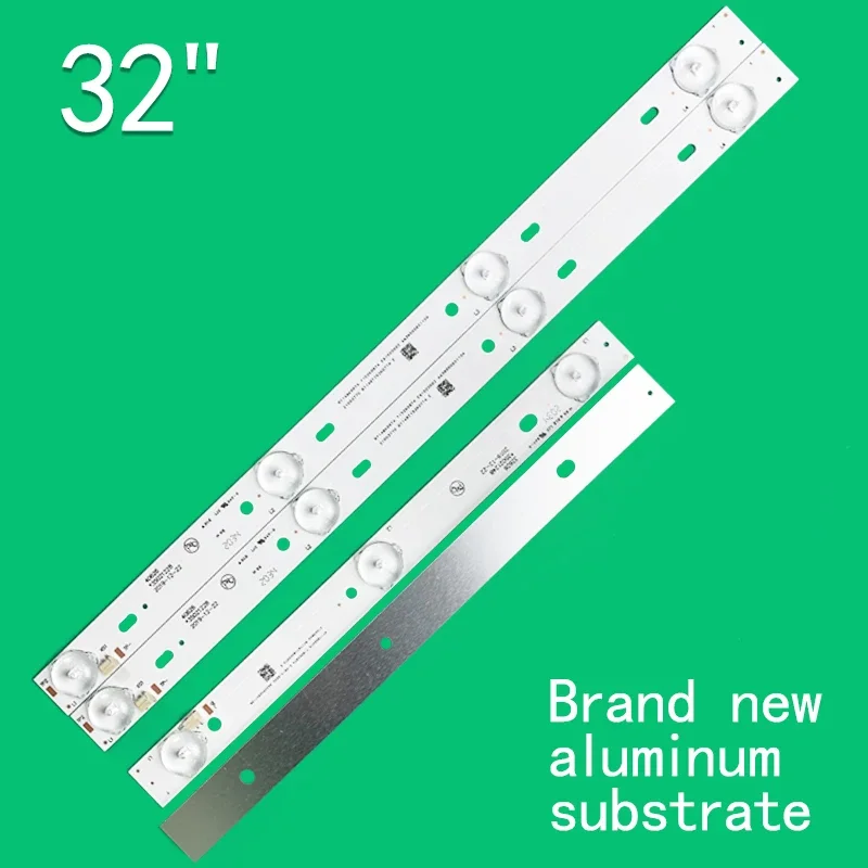 

3LED&4LED 3V FOR Konka light strip 35021104/35021228 35021099/35021248 backlight strip 6V 4LED 335mm&3LED 230mm 40626 32626