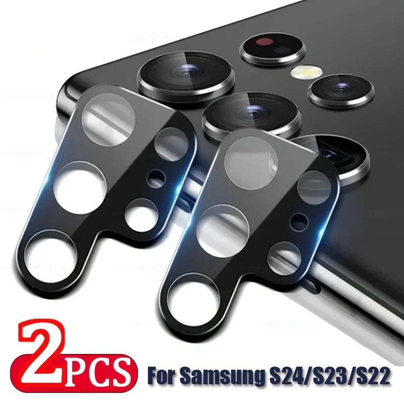 1-3PCS 3D Camera Protector Cover for Samsung Galaxy S24 S23 S22 S21 S20 FE Plus Ultra HD Lens Scratch Proof Protection