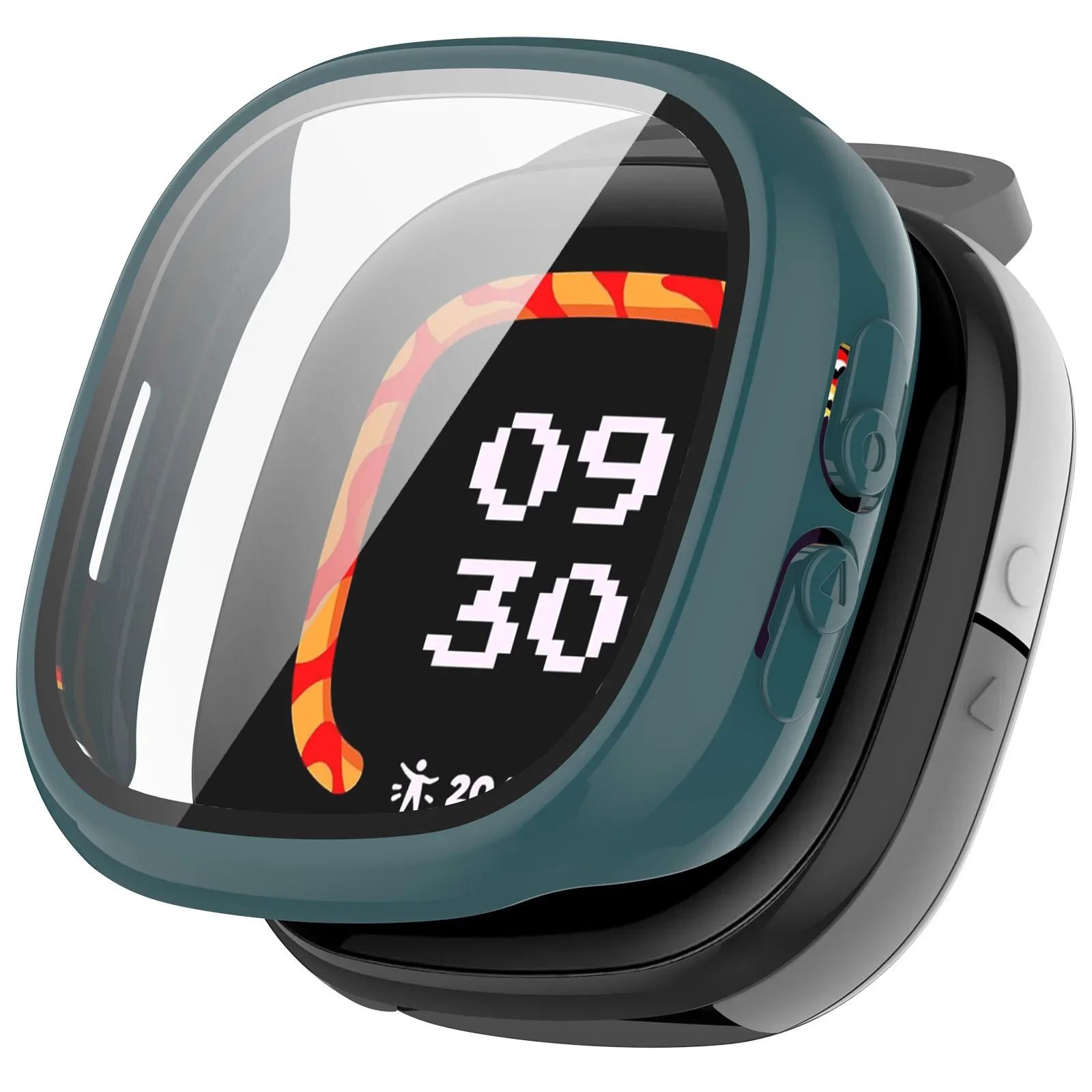 Watch Case For Fitbit Ace LTE PC Tempered glass Protective Case Anti-fall Scratch proof Watch Cover Replacement Accessories