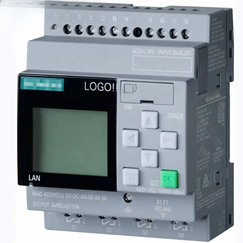 

Оригинальный и новый логотип PLC 6ED1052-1HB08-0BA1 DI 8/DO 4, логотип логического модуля! 24RCE