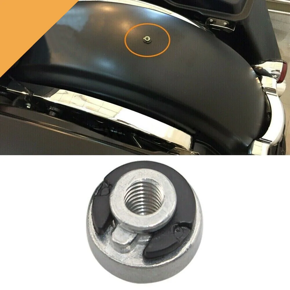 Motorcycle Rear Fender Seat Nut Kit Comes With Both The 1/4