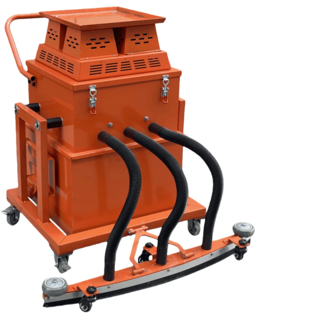 High Efficiency 3kw Dual-Interface Industrial Vacuum Motor for Concrete Floor Grinding Dust Factory Direct JINGKUN Interface