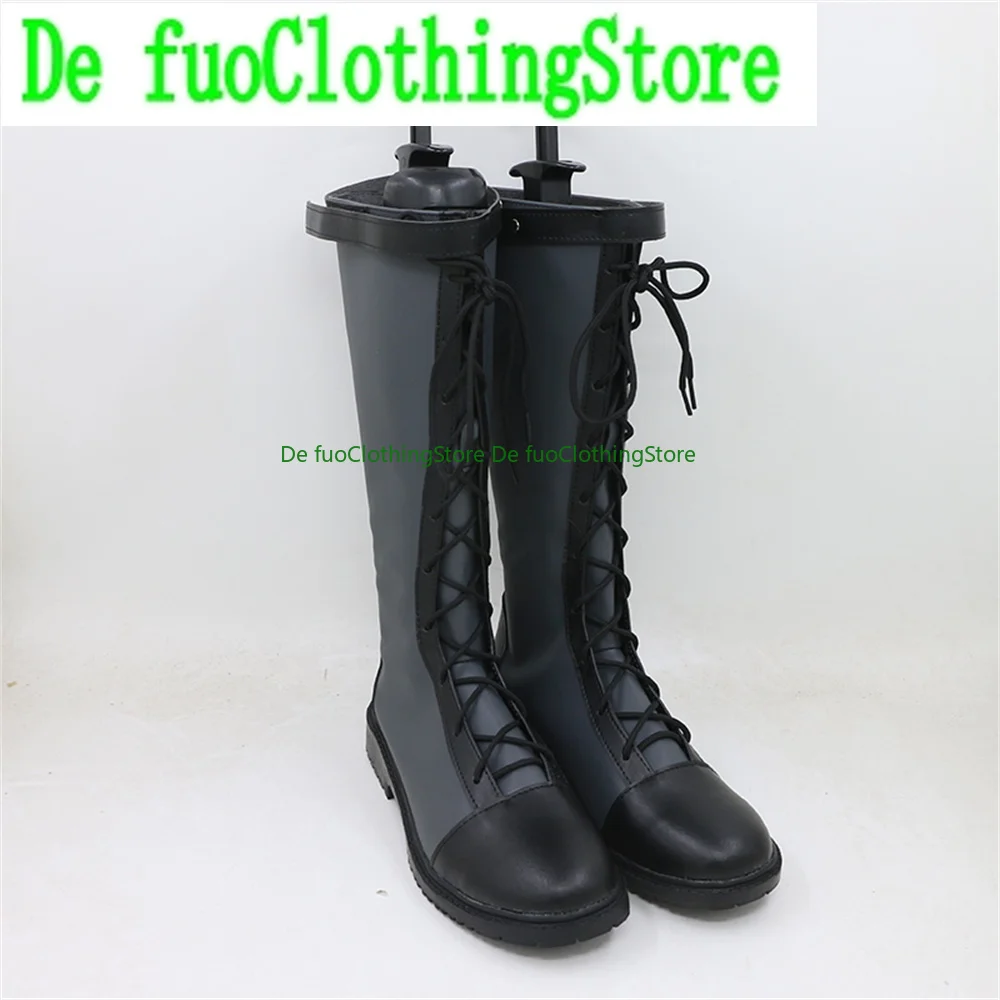 God Eater kannagi yuu Protagonista maschile Scarpe Cosplay Stivali Gioco Anime Halloween Natale DefuoClothing Negozio di scarpe