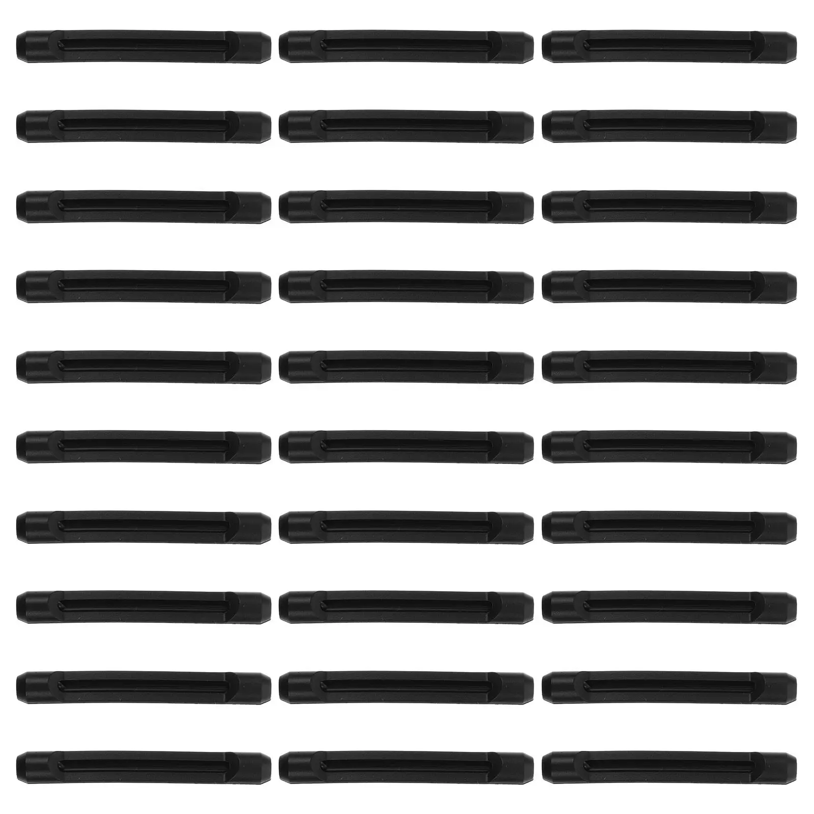 

40 пар черных силиконовых накладок на дужки очков, универсальные сменные ушные подушечки для очков, не вызывающие раздражения, с улучшенным креплением