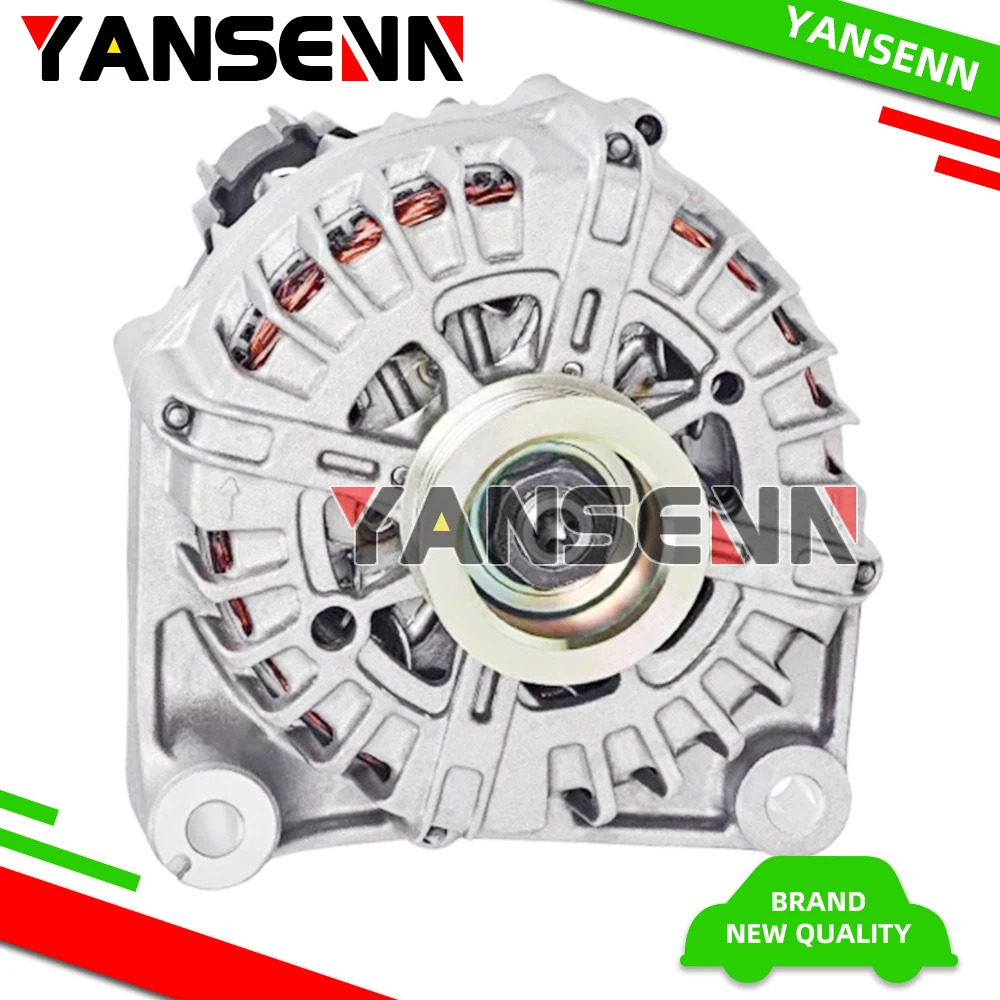 

180Amp 12V Clockwise 6 Groove Alternator for BMW M3 E90 E92 E93 2008-2013 4.0L 12317837981 12317838656 2543424A 439675 440252